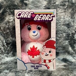 NIB Care Bears PINK True North Bear Plush Canadian Exclusive New